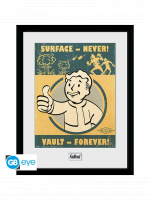 Bekeretezett poszter Fallout - Vault Forever