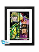 Keretbe foglalt poszter Jojo's Bizarre Adventure – Dio & Jotaro