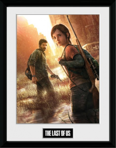 The Last of Us bekeretezett poszter- Key Art
