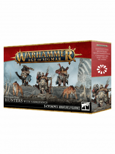 W-AOS: Ogor Mawtribes - Hunters with Sabrefangs (5 figura)