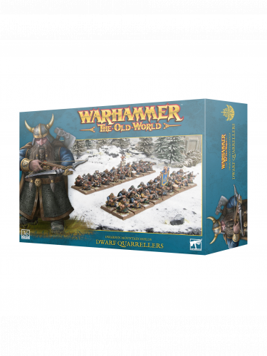 Warhammer The Old World - Dwarfen Mountain Holds - Dwarf Quarrelers (36 figura)