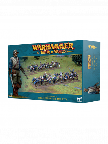 Warhammer The Old World - Empire of Man - Free Company Militia (32 figura)