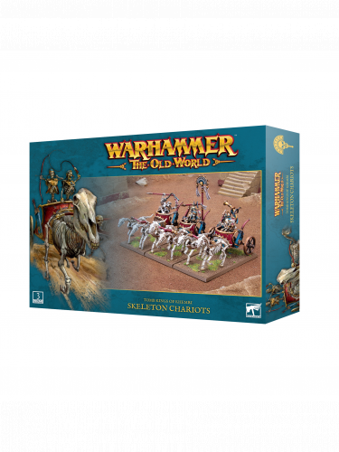 Warhammer The Old World - Tomb Kings of Khemri - Skeleton Chariots (3 figura)