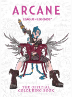 Felnőtt színező Arcane: The Official Colouring Book ENG