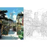 Felnőtt színező Arcane: The Official Colouring Book ENG - Könyv