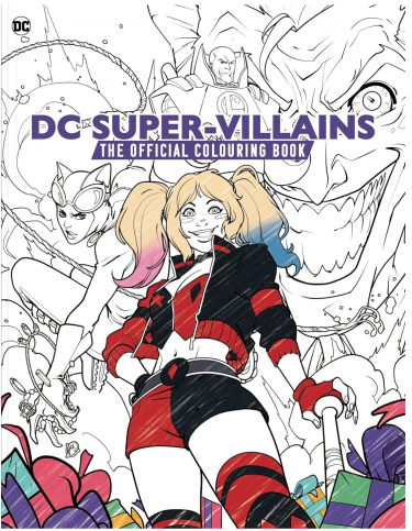 Színező oldalak felnőtteknek DC: Super-Villains - The Official Colouring Book