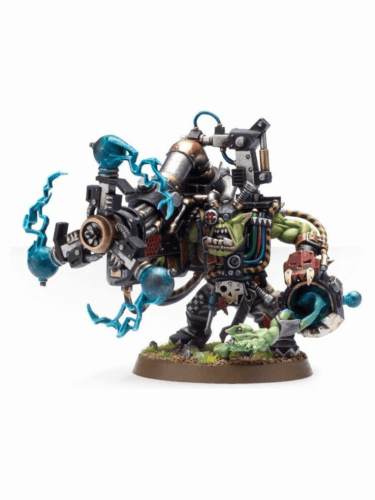 W40k: Orks - Big Mek with Shokk Attack Gun (1 figura)