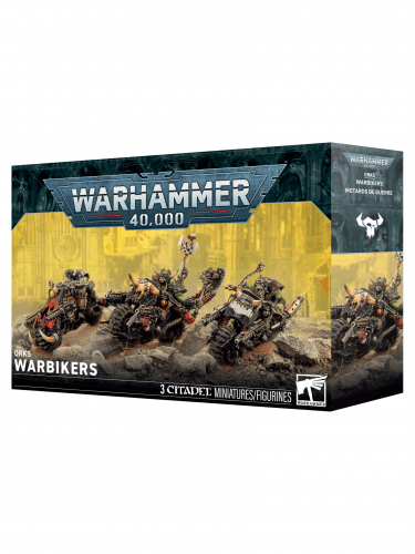 W40k: Orks - Warbikers (3 figura)