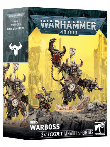 W40k: Orks - Warboss (2 figura)