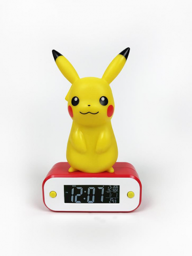 Pokémon ébresztőóra- Pikachu (álló)