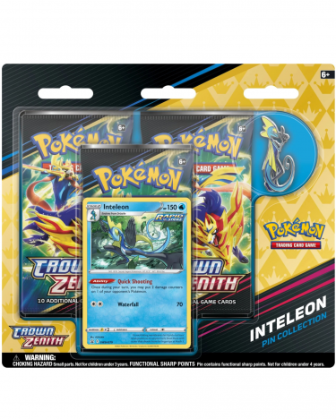 Kártyajáték Pokémon TCG: Crown Zenith - Pin Collection (Inteleon)