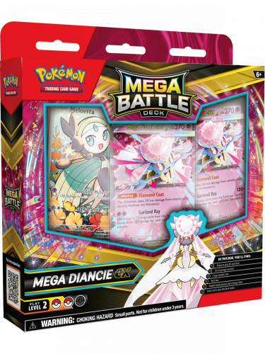 Kártyajáték Pokémon TCG: Mega Battle Deck Diancie ex