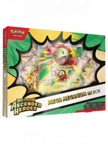Kártyajáték Pokémon TCG: Mega Evolution - Ascended Heroes ex Box - Mega Meganium
