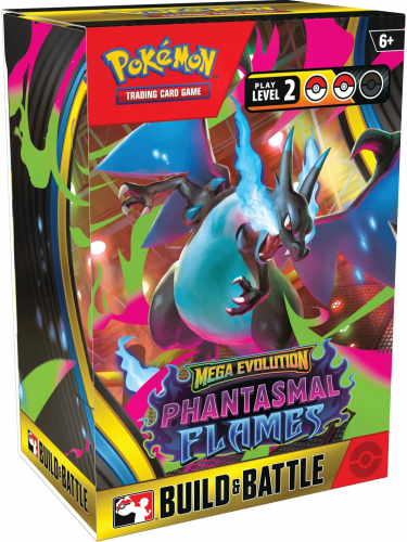 Kártyajáték Pokémon TCG: Mega Evolution - Phantasmal Flames Build & Battle Box