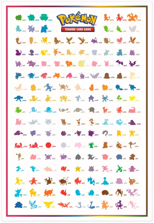 Karetní hra Pokémon TCG: Scarlet & Violet 151 - Poster Collection