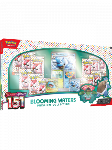 Kártyajáték Pokémon TCG: Scarlet & Violet 151 - Blooming Waters Premium Collection