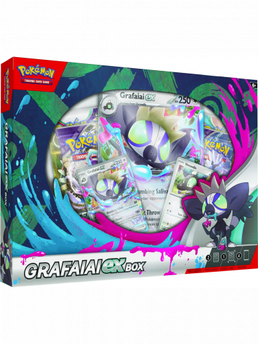 Kártyajáték Pokémon TCG: Scarlet & Violet ex Box - Grafaiai ex