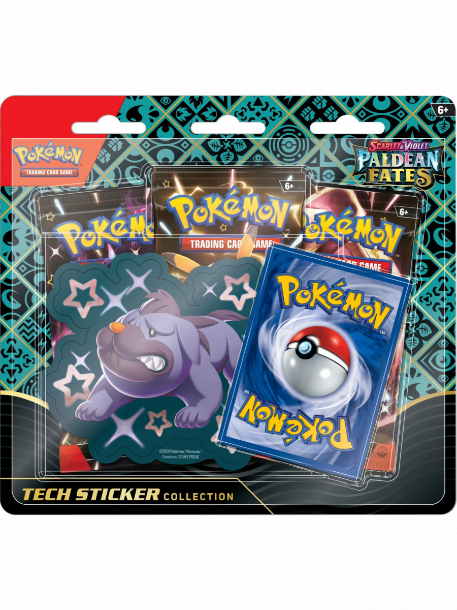 Kártyajáték Pokémon TCG: Scarlet & Violet - Paldean Fates Tech Sticke