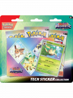 Kártyajáték Pokémon TCG: Scarlet & Violet - Prismatic Evolutions Tech Sticker Collection: Leafeon