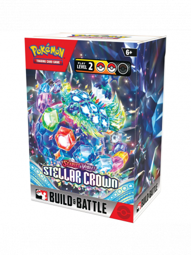 Kártyajáték Pokémon TCG: Scarlet & Violet Stellar Crown - Build And Battle Box