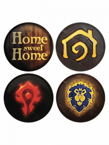 World of Warcraft - Symbols poháralátét szett (4 db)