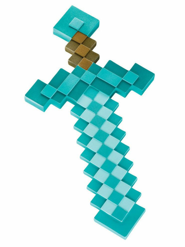 Replika Fegyver Minecraft - Diamond Sword (50 cm)