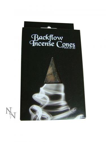 Illatkúpok Backflow Incense Cones - Rose (20 db)