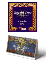 Kedvezményes naptárcsomag Kingdom Come: Deliverance II 2027 (asztali + fali) ENG