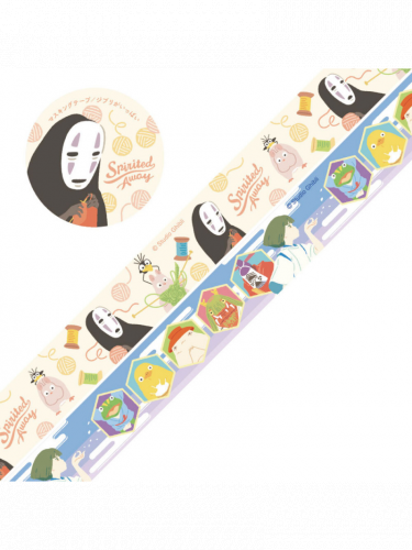 Washi szalag Ghibli - Characters (2db) (Spirited Away)