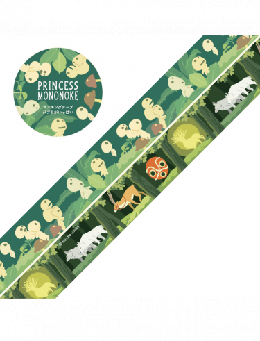 Washi Szalag Ghibli - Princess Mononoke (2 db)