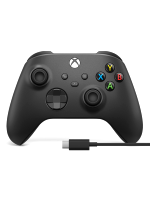 Vezeték nélküli Xbox kontroller – Fekete + USB-C kábel
