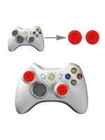 Vezérlőkar védők PS4,X360,XBOX1 (piros) (2 darab) (PS3)