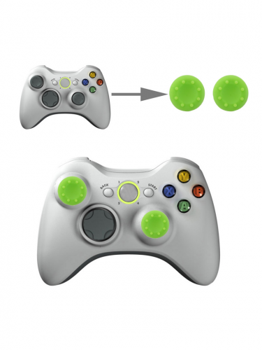 Kontroller grip PS4,X360,XBOX1 (zöld) (2 darab) (PS3)