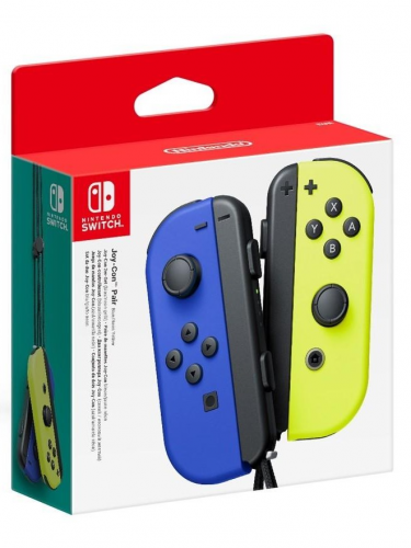 Kontroller Joy-Con - Blue/Neon Yellow (SWITCH)