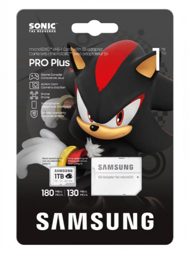 Samsung micro SDXC 1 TB PRO Plus Sonic memóriakártya + SD adapter (SWITCH)