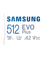 Memóriakártya Samsung micro SDXC 512GB EVO Plus + SD adaptér