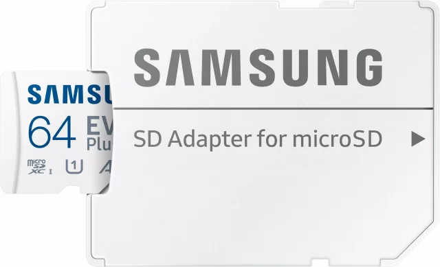 Paměťová karta Samsung micro SDXC 64GB EVO Plus + SD adaptér