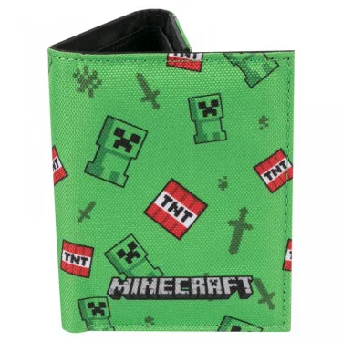 Peněženka Minecraft - Creeper Sprite - Xzone.hu