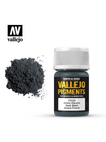 Színes pigment Dark Steel (Vallejo)