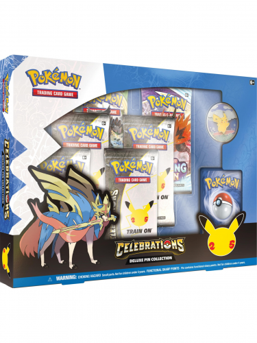 Kártyajáték Pokémon TCG: Celebrations - Deluxe Pin Box