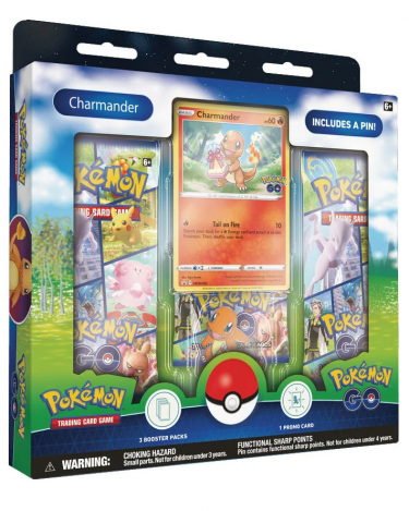 Kártyajáték Pokémon TCG: Pokémon GO - Pin Collection (Charmander)