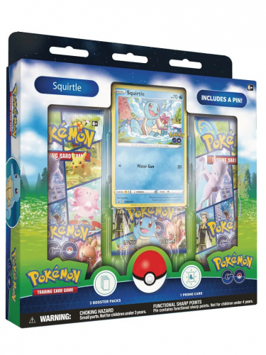 Kártyajáték Pokémon TCG: Pokémon GO - Pin Collection (Squirtle)