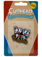 Kitűző Cuphead - Cuphead & Mugman Limited Edition