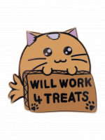 Kitűző Fuzzballs - Whisky Will Work 4 Treats Limited Edition