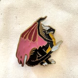 Odznak Heroes of Might & Magic III - Dragon Pin (Black Dragon)