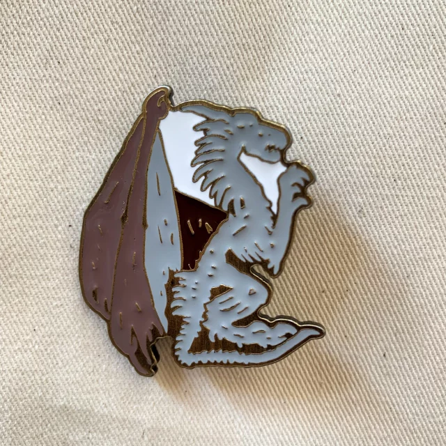 Odznak Heroes of Might & Magic III - Dragon Pin (Bone Dragon)