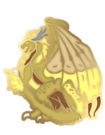 Jelvény Heroes of Might & Magic III - Dragon Pin (Gold Dragon)