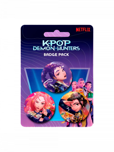 Kitűző KPop Demon Hunters - Huntrix
