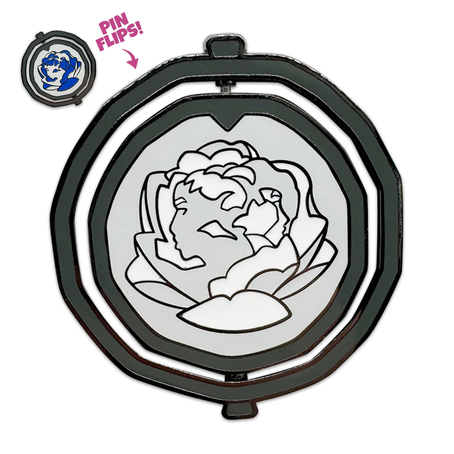 Jelvény League of Legends: Arcane - Ekko & Powder Pendant Pin (Youtooz)