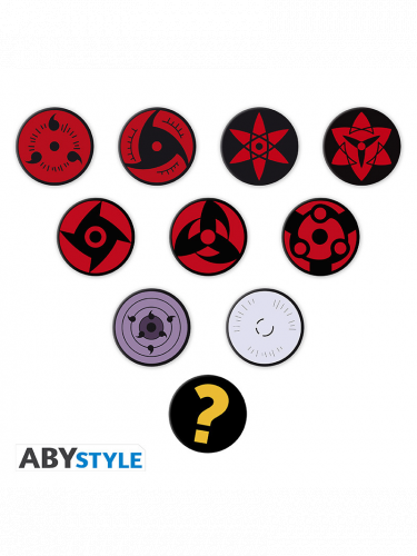 Naruto Shippuden kitűző – Surprise Bag (véletlenszerű kiválasztás)